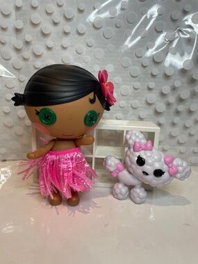 Lalaloopsy Littles 🌺Kiwi Tiki & Poodle pet
